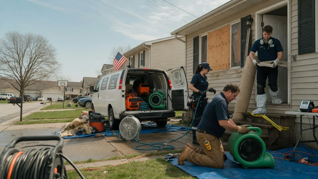 Water Damage Restoration in Montrose, IA near me